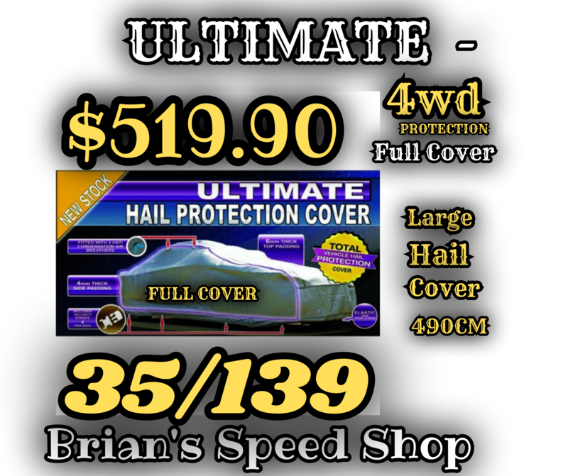Autotecnica  4WD Ultimate Hail Protection Cover 35/139 4WD Large  Hail  Cover 490 cm.     SKU499 $ 519.90