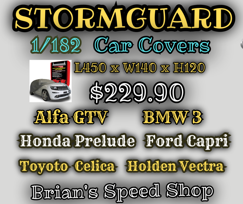 Autotecnica  1/182 - ALFA ROMEO GIU Medium 4.5m  Stormguard  Waterproof   Car Covers  Brians Speed Shop   $229.90 SKU291