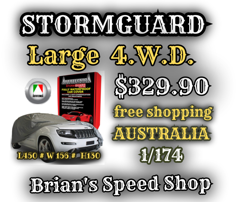 A3 STORMGUARD 1/174 LARGE 4WD  CAR COVER  FREE SHIPPING AUSTRALIA   AUTOTECNICA.