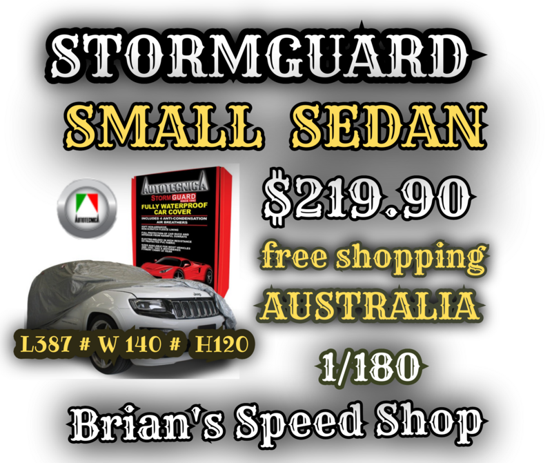 A6 STORMGUARD 1/180  X-LARGE 4WD  WATERPROOF CAR COVER   FREE SHIPPING AUTOTECNICA