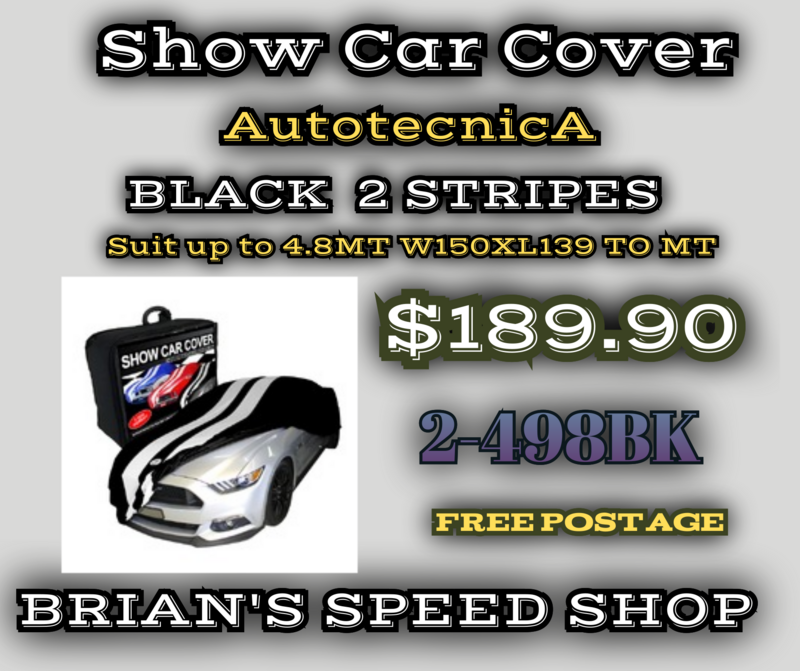 Show Car Cover  -Black Stripes  2/498BK   Car  Cover $189.90
