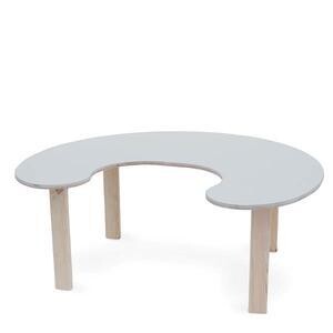 שולחן פרסה קוטר 120 מעץ