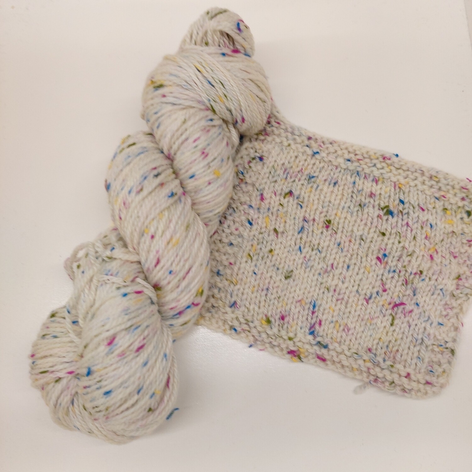 Multi-Coloured Merino Donegal 166