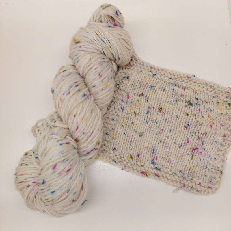 Multi-Coloured Merino Donegal 166