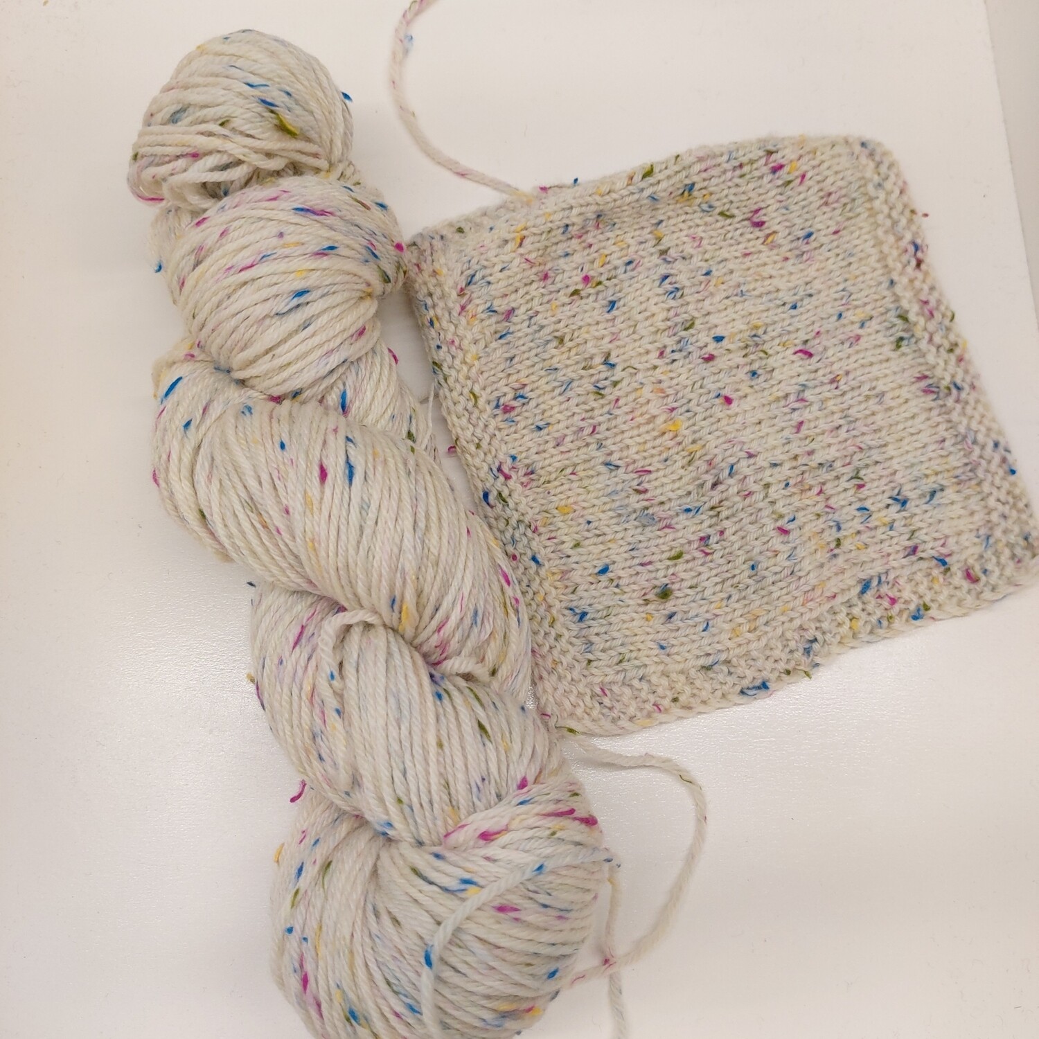 Multi-Coloured Merino Donegal DK
