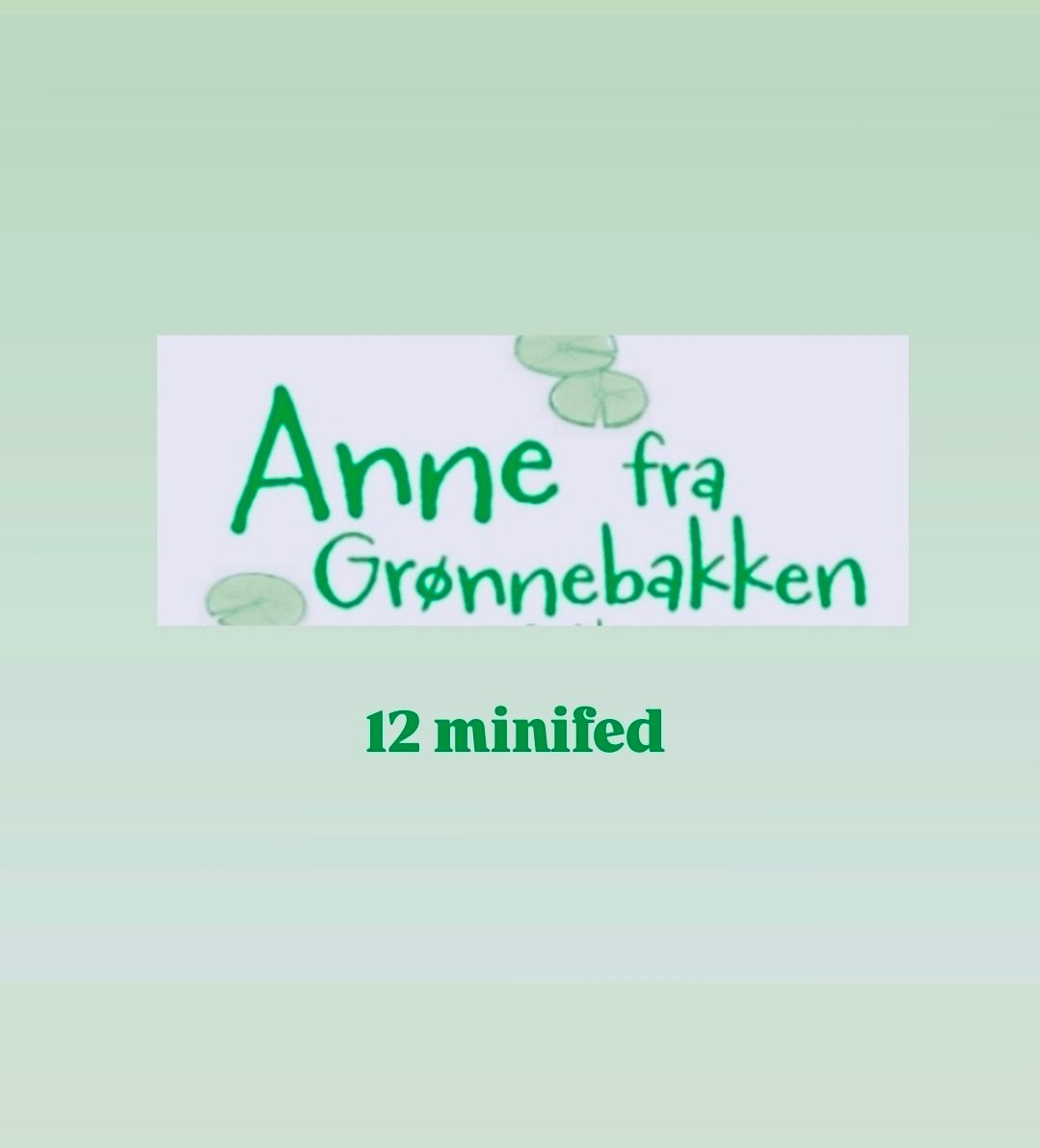 Anne of Green Gables EKSTRA 12 x 20 g minifed