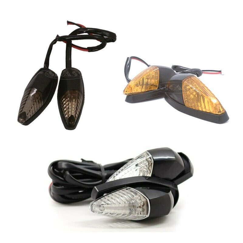 KTM/Husqvarna Flat Mount Lens LED  Indicators (CLEAR/WHITE LENSE)