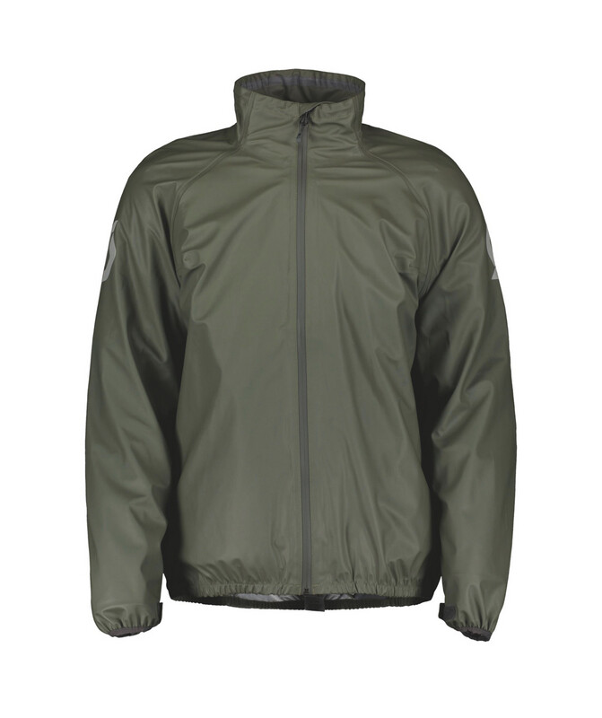 SCOTT ERGONOMIC PRO DP RAIN JACKET - Green Size X-Large