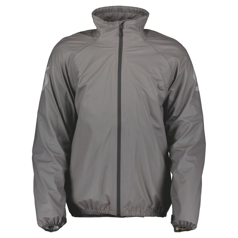 SCOTT ERGONOMIC PRO DP RAIN JACKET - Grey , Size Large