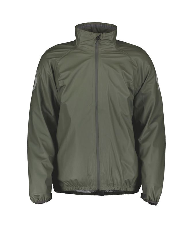SCOTT ERGONOMIC PRO DP RAIN JACKET - Green Size Large