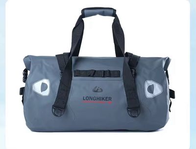 Motorbike Luggage Dry Bag - Light Grey (40L Capacity)