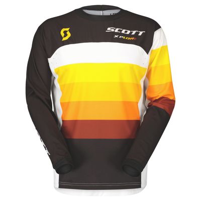 SCOTT X-PLORE SWAP JERSEY (black/orange Size Large) SCOTT X-PLORE SWAP JERSEY (black/orange Size Large)