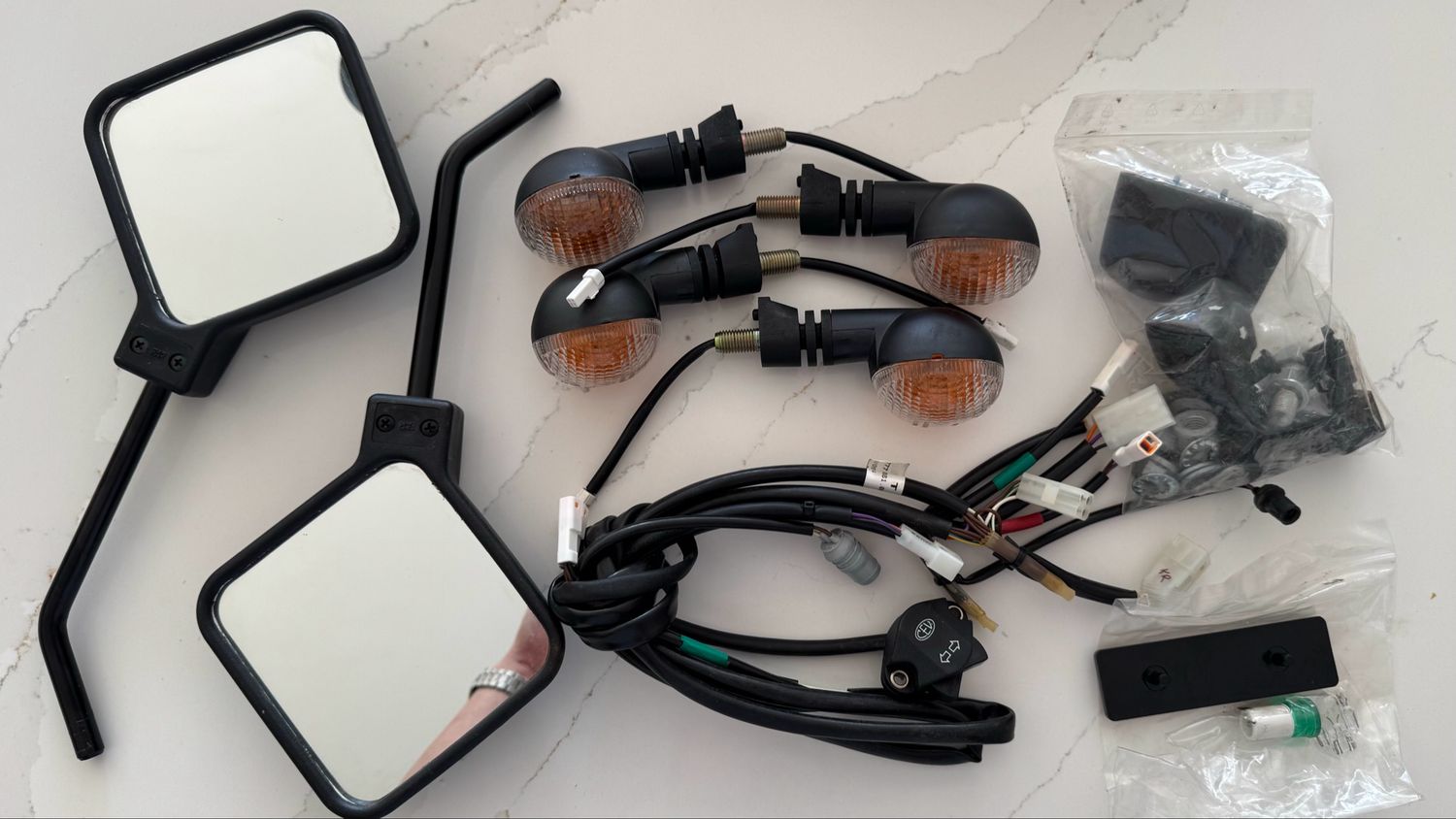 2014-2016 KTM EXC / Husqvarna Fe Te Indicator Wiring Kit 2014-2016 KTM EXC / Husqvarna Fe Te Indicator Wiring Kit