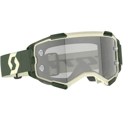 SCOTT Fury Light Sensitive Goggle -  kaki green / light sensitive grey works