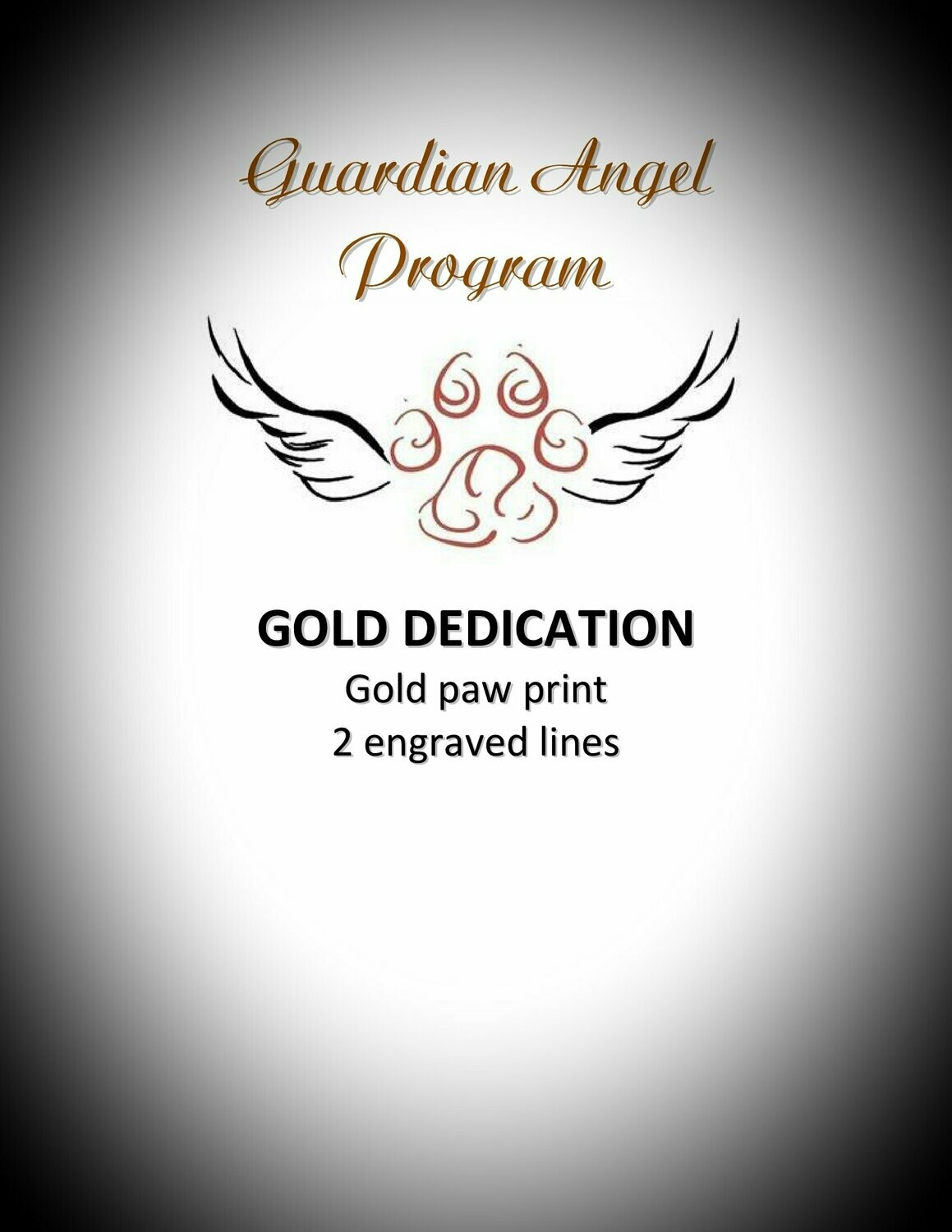 Gold Dedication
