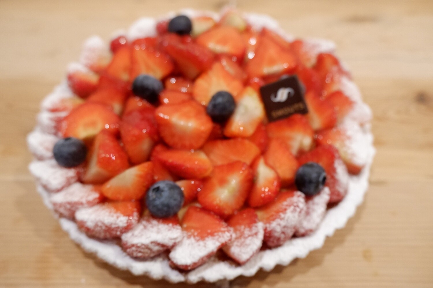 Croute aardbei 4p