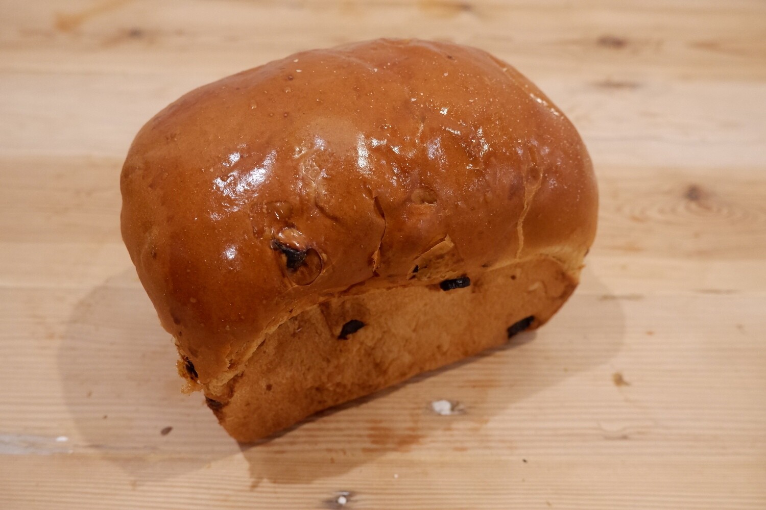 Klein rozijnenbrood