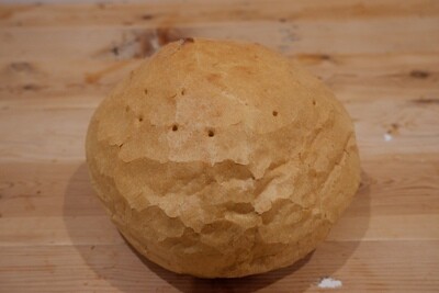 Klein rond grof
