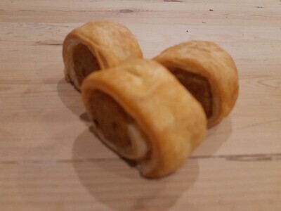 Doosje mini worstenbrood (12 stuks)