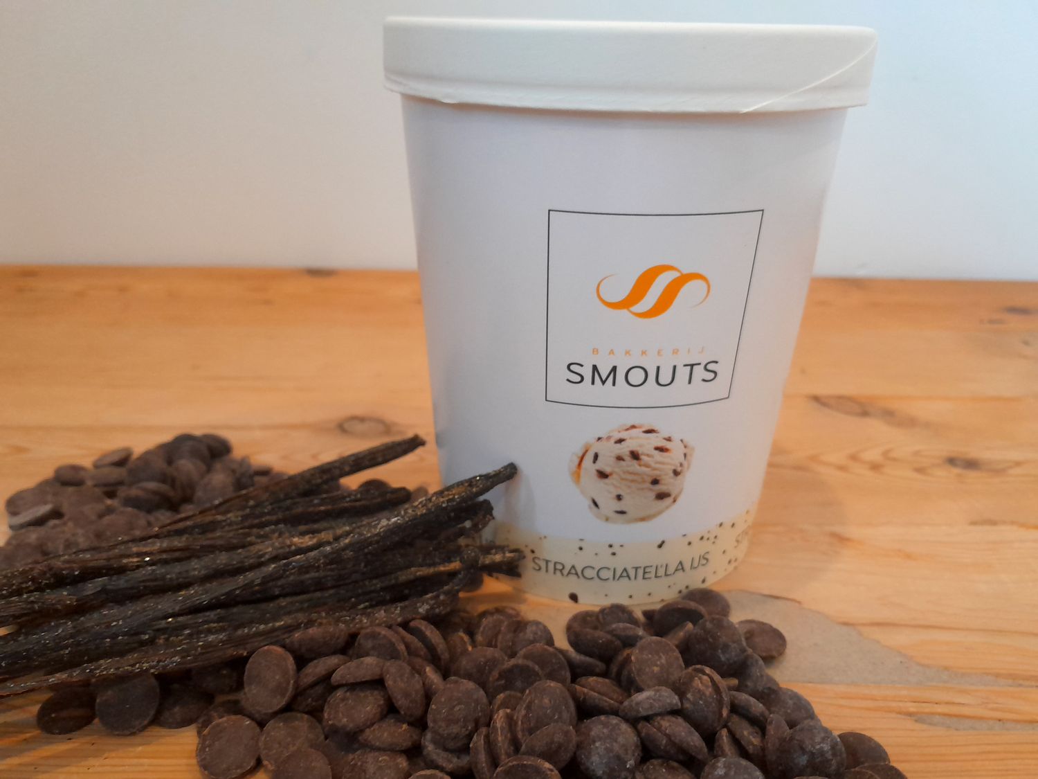 Potje Stracciatella ijs Klein