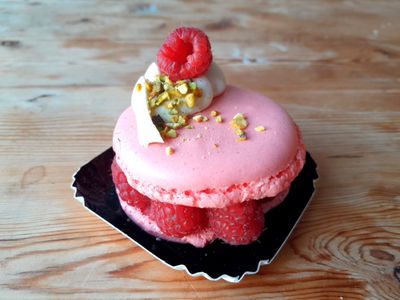 Macaron Framboos 1p