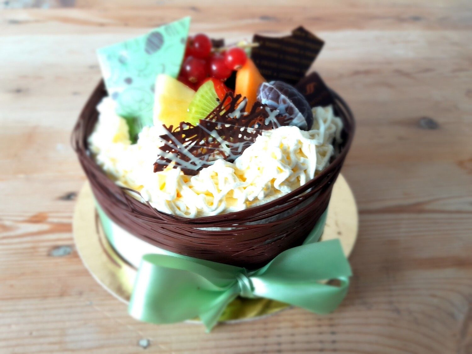 Biscuit Slagroom fruit 4p Pasen