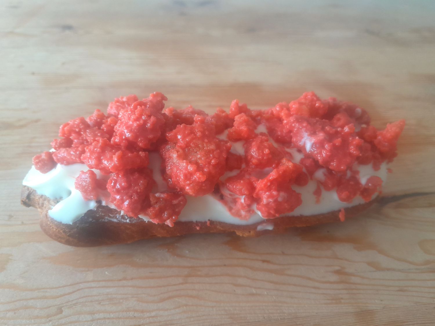 Eclair Krieken Crumble