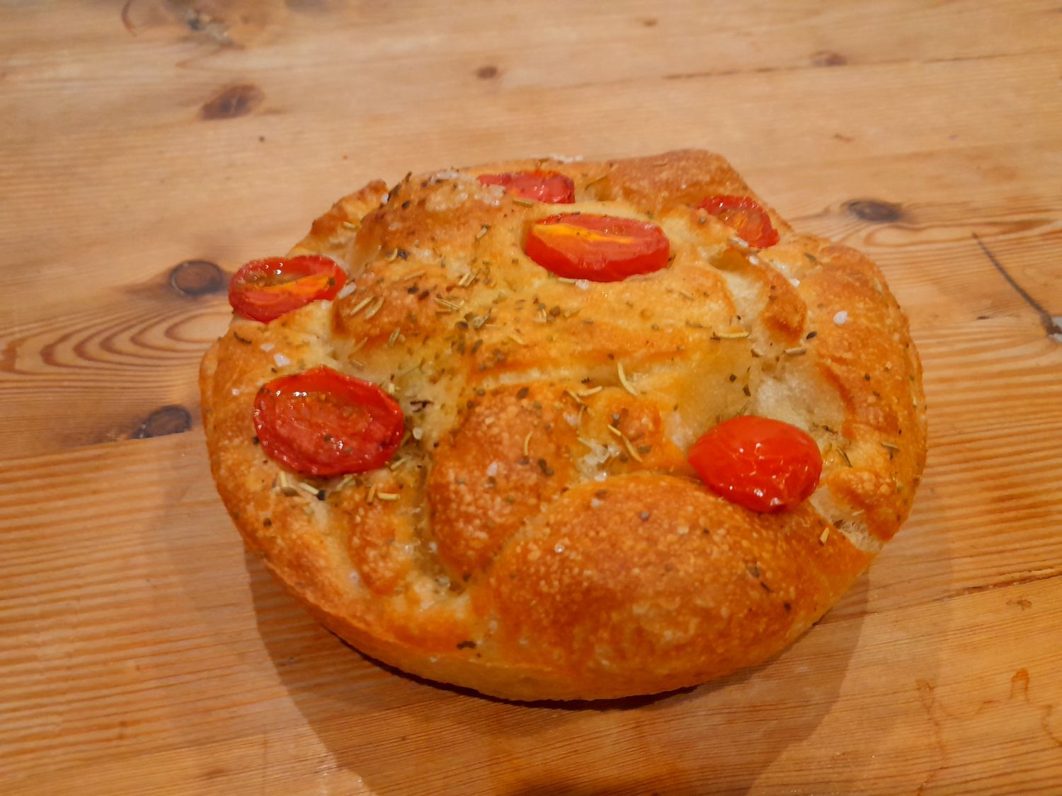 Focaccia Kerstomaat