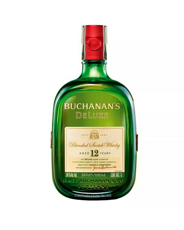 WHISKY BUCHANAS DE LUXE 12 AÑOS 1.000 ML