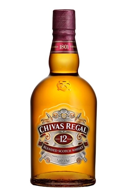 WHISKY CHIVAS REGAL 12 AÑOS 750 ML