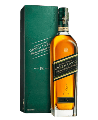 WHISKY GREEN LABEL SELLO VERDE 750 ML