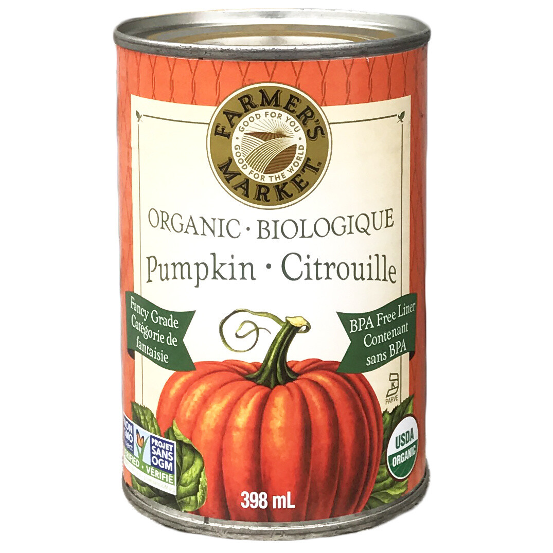 FARMERS MKT Pumpkin Puree 398ml FARMERS MKT Pumpkin Puree 398ml