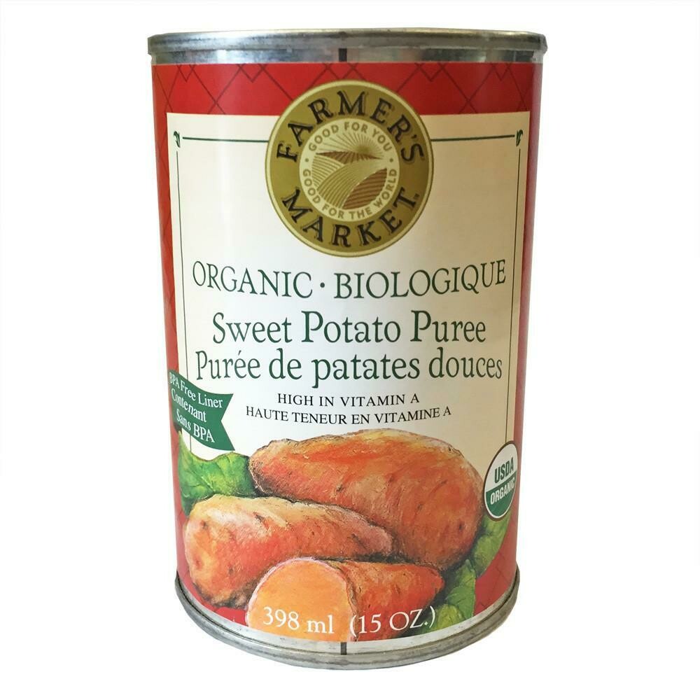 FARMERS MARKET Sweet Potato 398ml FARMERS MARKET Sweet Potato 398ml
