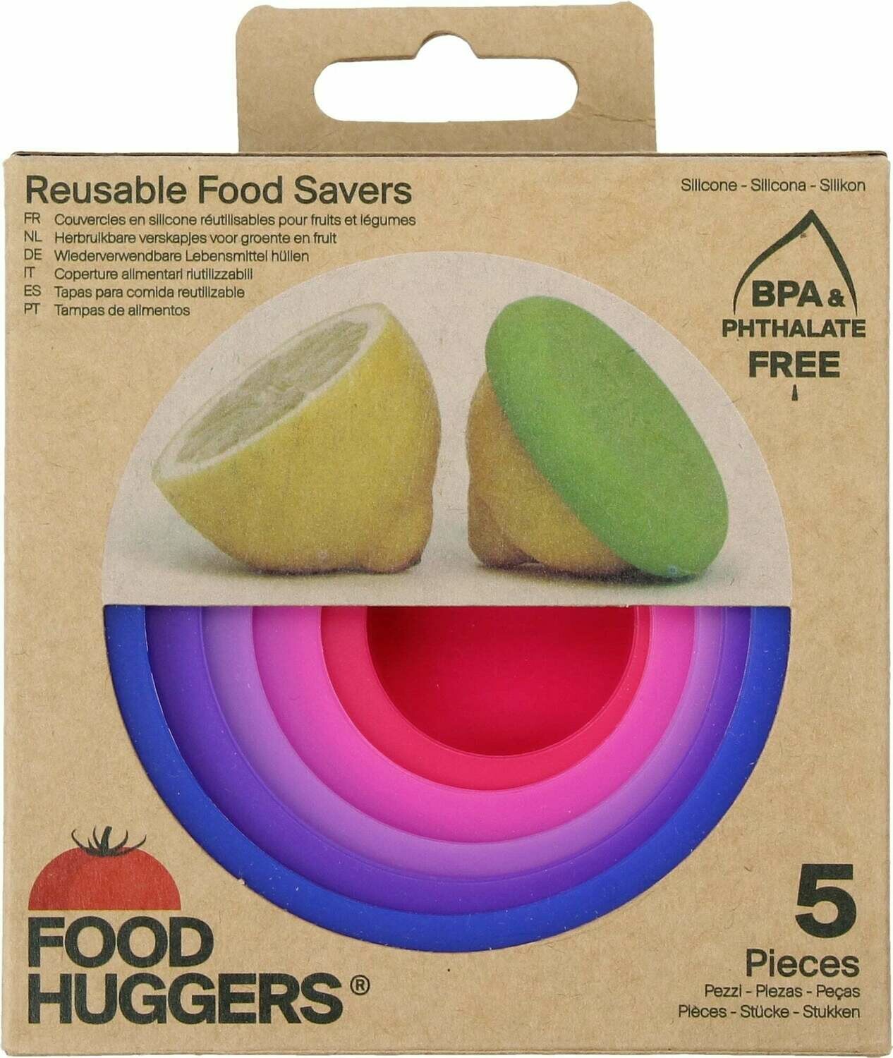FOOD HUGGERS Bright Berry 5pc FOOD HUGGERS Bright Berry 5pc