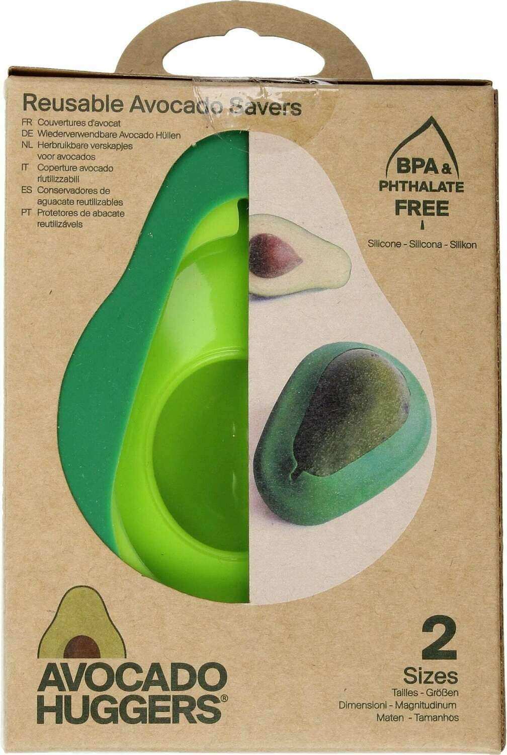 FOOD HUGGERS Avocado 2pk FOOD HUGGERS Avocado 2pk
