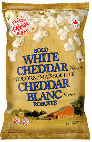 FROM FARM TO TABLE White Cheddar Popcorn 125g FROM FARM TO TABLE White Cheddar Popcorn 125g