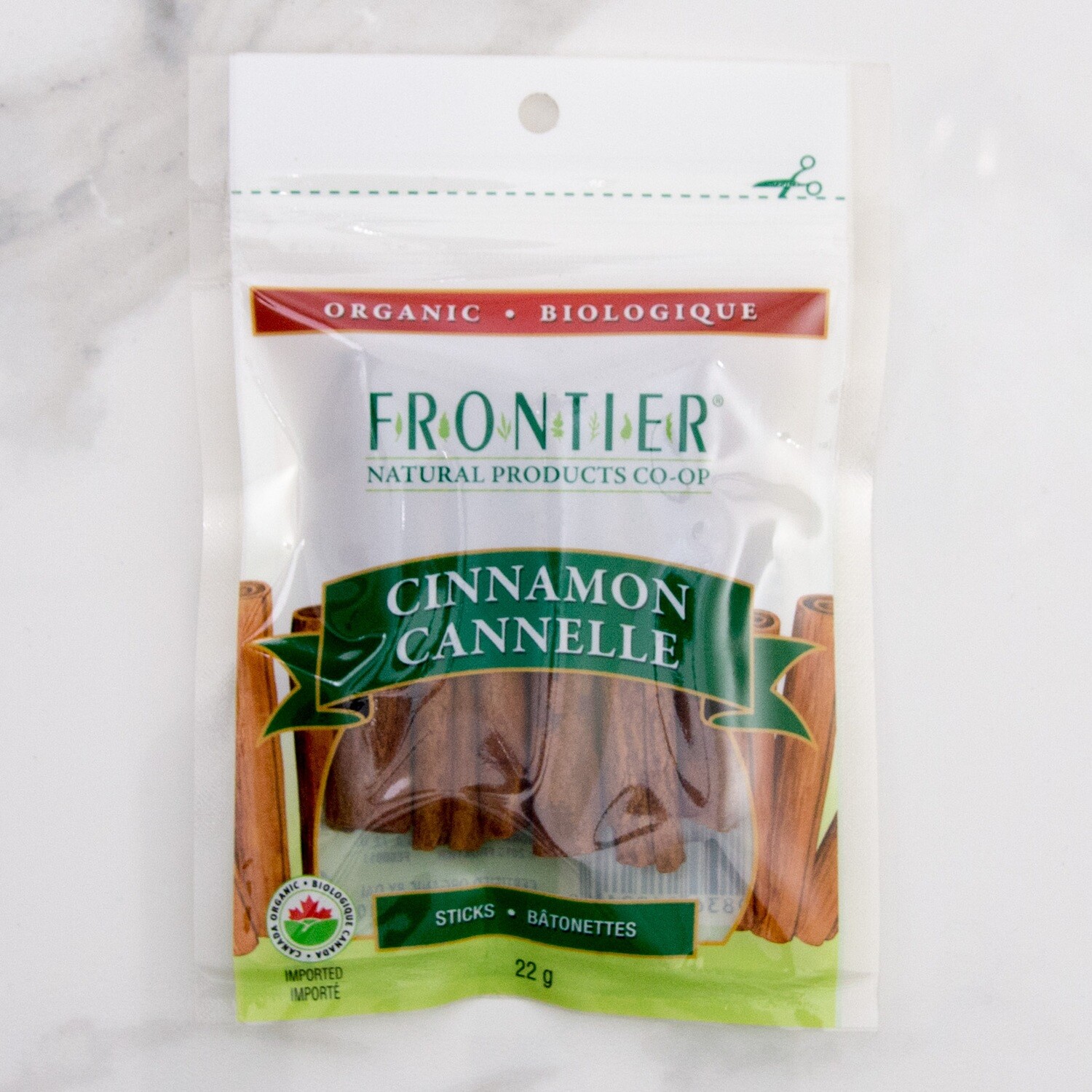 FRONTIER Cinnamon Sticks 22g FRONTIER Cinnamon Sticks 22g