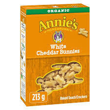 ANNIES White Cheddar Bunnies 213g ANNIES White Cheddar Bunnies 213g