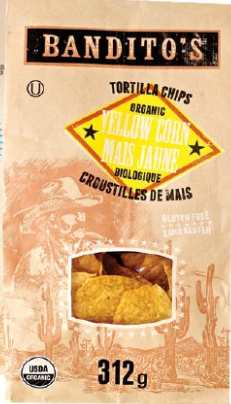 BANDITOS Tortilla Chips Yellow Corn 300g BANDITOS Tortilla Chips Yellow Corn 300g