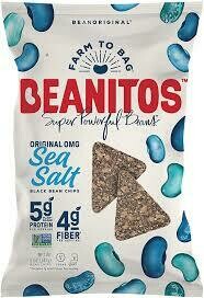 BEANITOS Pinto Sea Salt Chips 142g BEANITOS Pinto Sea Salt Chips 142g