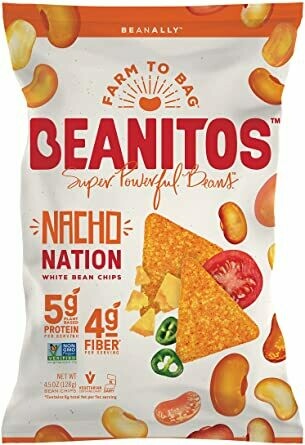 BEANITOS Chips Nacho Nation 128g BEANITOS Chips Nacho Nation 128g