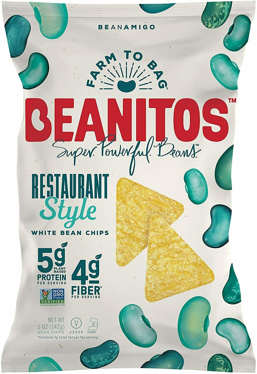 BEANITOS Chips Restaurant Style 142g BEANITOS Chips Restaurant Style 142g