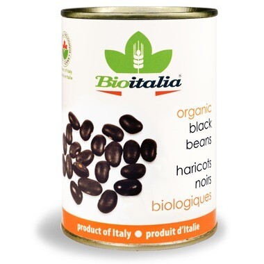 BIOITALIA Black Beans 398ml BIOITALIA Black Beans 398ml