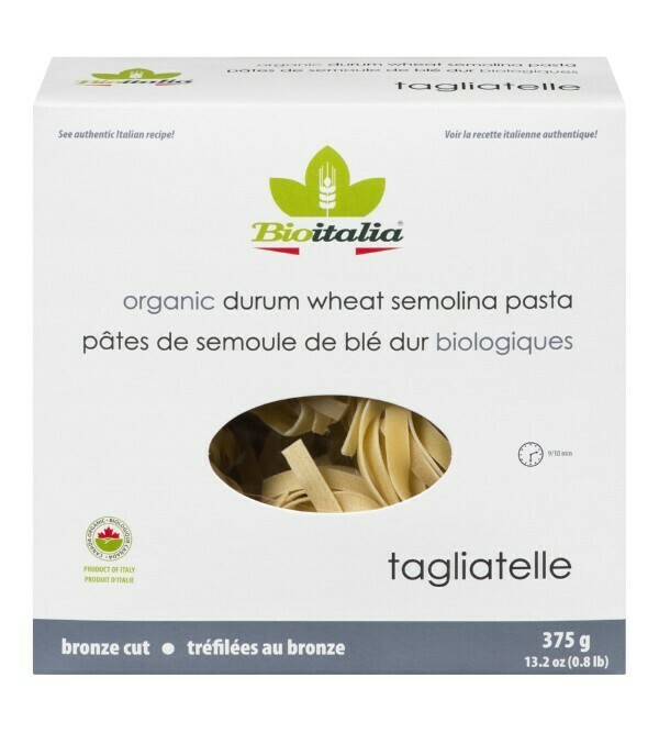 BIOITALIA Tagliatelle 375g BIOITALIA Tagliatelle 375g
