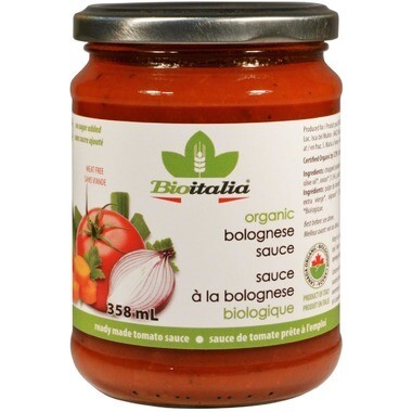 BIOITALIA Bolognese Sauce 358ml BIOITALIA Bolognese Sauce 358ml