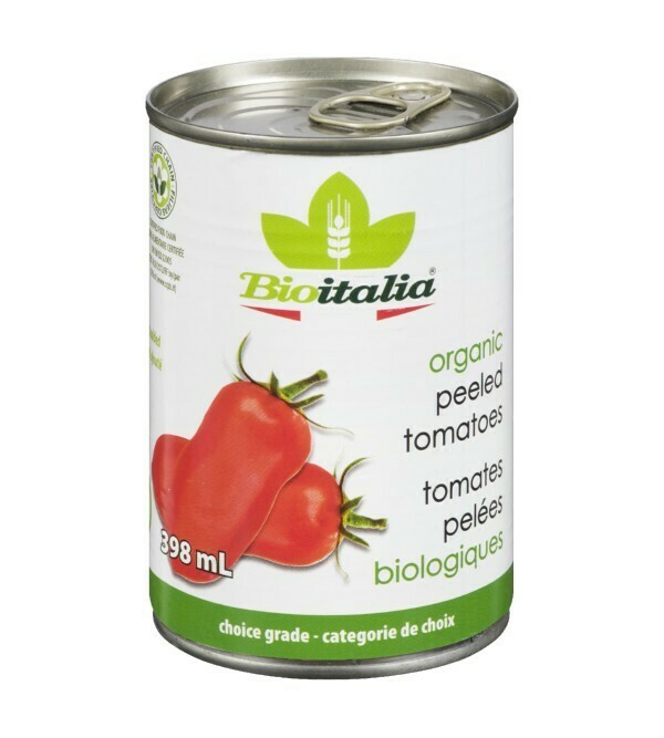 BIOITALIA Peeled Tomatoes 398ml BIOITALIA Peeled Tomatoes 398ml