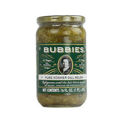 BUBBIES Relish Kosher Dill 500ml BUBBIES Relish Kosher Dill 500ml