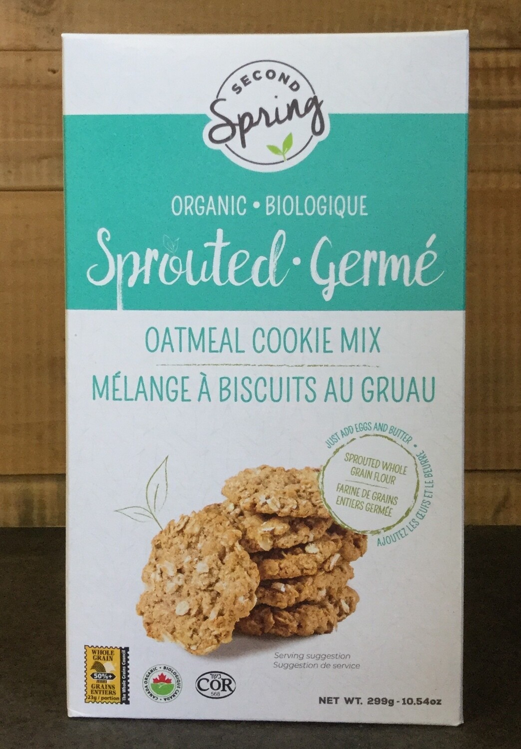 SECOND SPRING Oatmeal Cookie Mix SECOND SPRING Oatmeal Cookie Mix