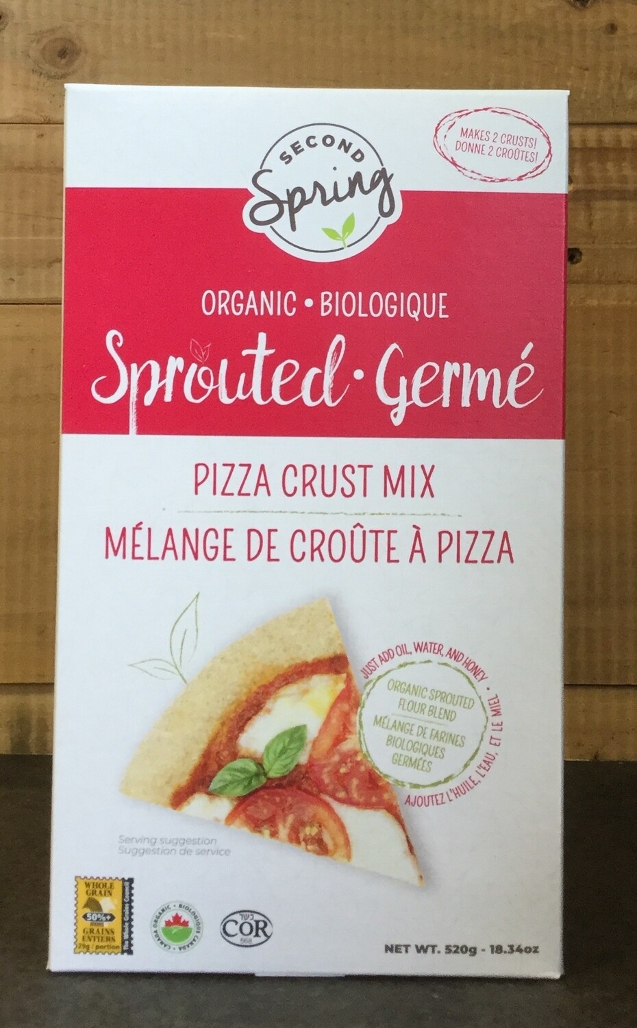 SECOND SPRING Pizza Crust Mix SECOND SPRING Pizza Crust Mix