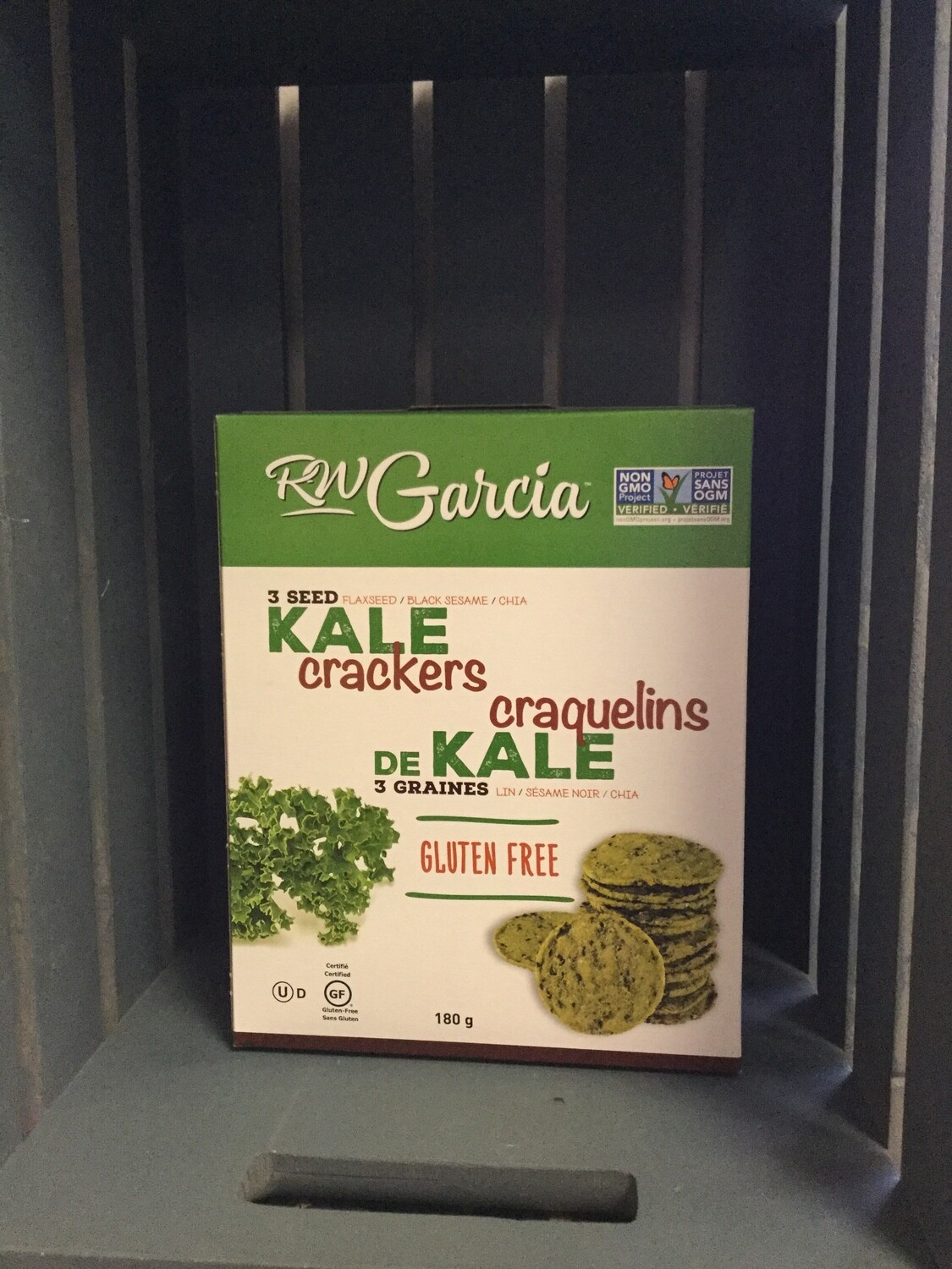 RW GARCIA Kale Crackers 180g RW GARCIA Kale Crackers 180g
